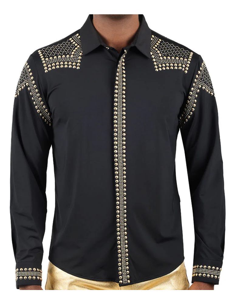 Barabas Barabas L/S Western Studded Shirt