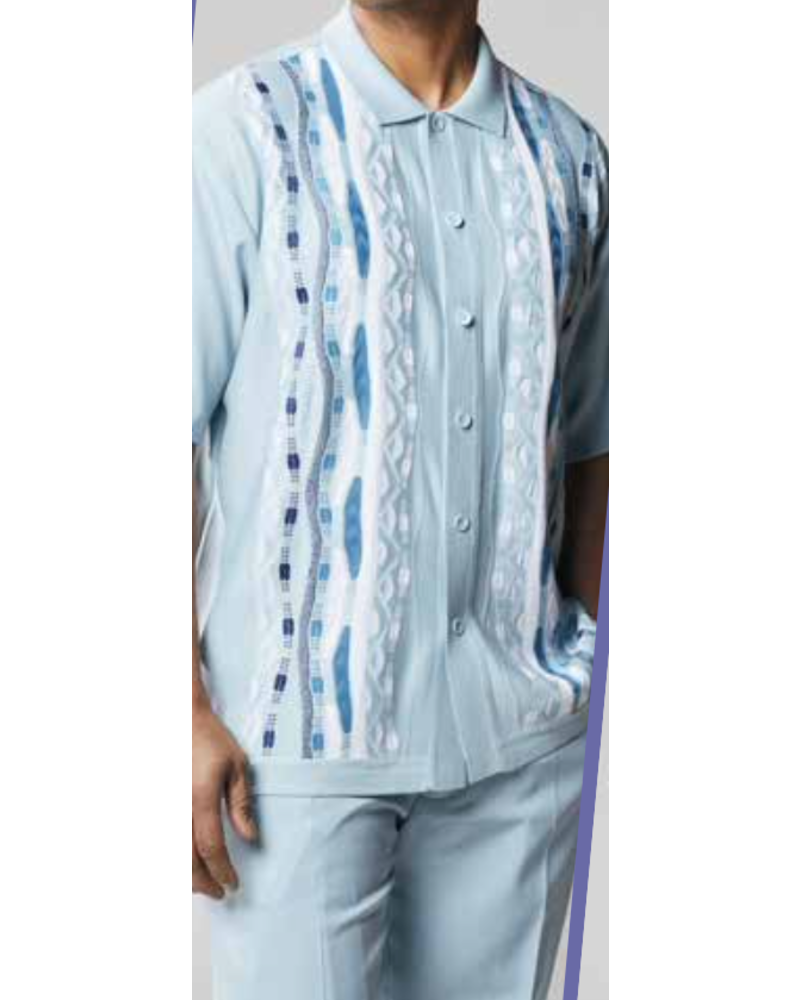 Silversilk Silversilk S/S Coogi Pattern Set