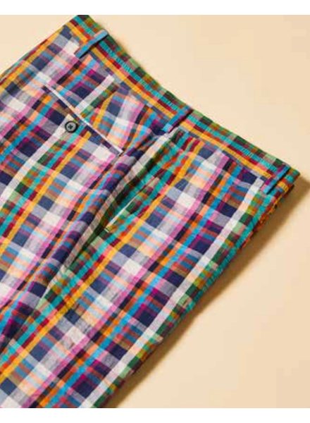 Inserch Inserch Madras Check Seersucker Slack