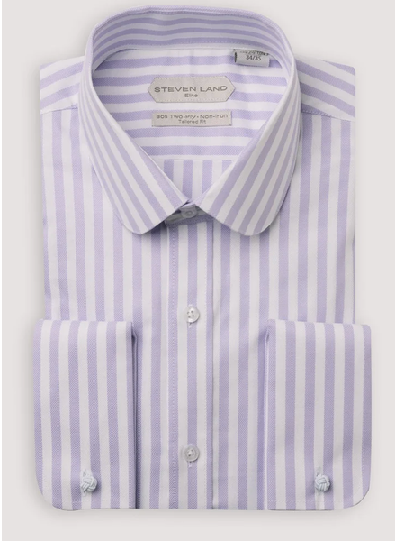 Stevenland Steven Land The Primo Rounded Collar Dress Shirt