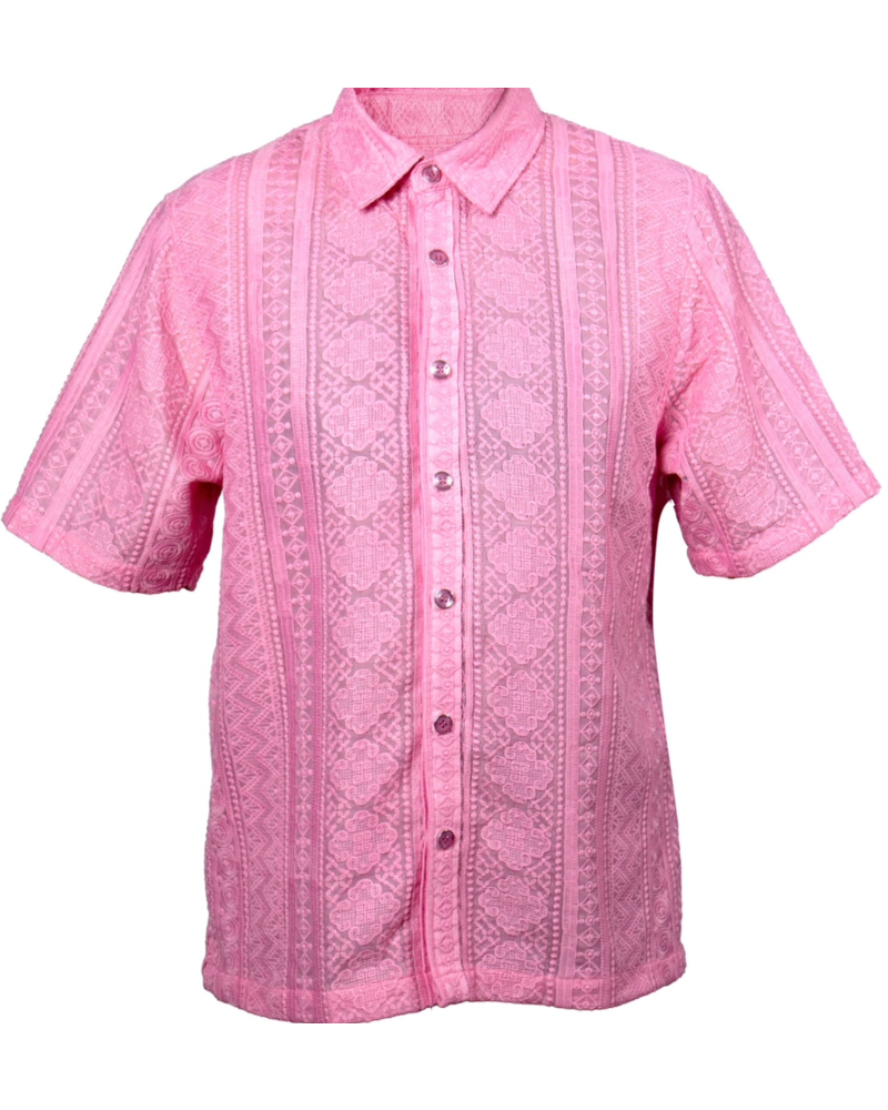 Prestige Prestige S/S Lace Shirt (Solid)