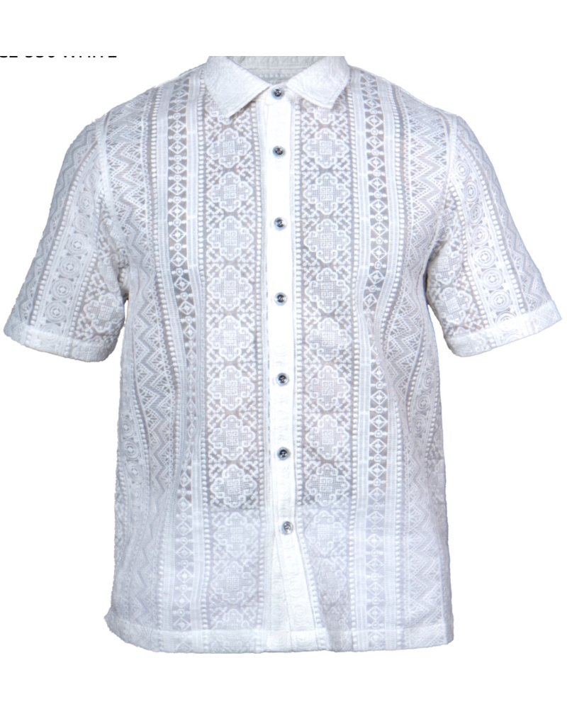Prestige Prestige S/S Lace Shirt (Solid)