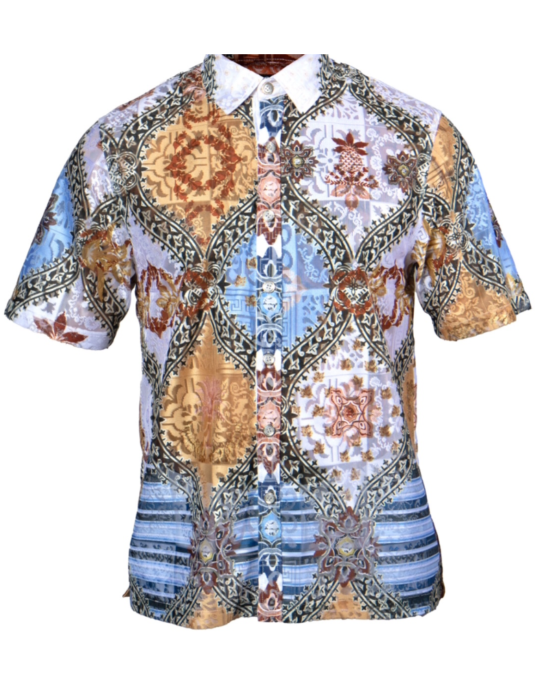 Prestige Prestige S/S Printed Lace Shirt
