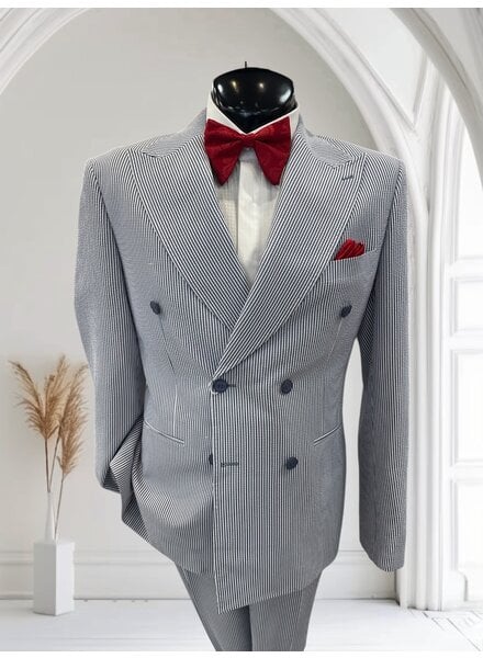 Cigar Cigar D/B Seersucker Suit