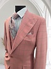 Tiglio Tiglio Gaberdine Window Pane Vested Suit (Orvietto)