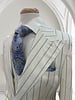 Tiglio Tiglio Gaberdine Pinstripe Vested Suit (Orvietto)