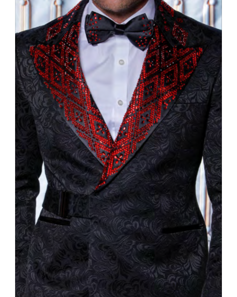 Manzini Manzini Stone Blazer W/Clasp