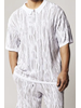 Stacy Adams SA Coogi Pattern Knit Short Set