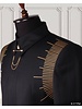 Mario Casas Suit Shirt & Pant Set W/Embroidery