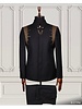 Mario Casas Suit Shirt & Pant Set W/Embroidery