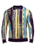 Prestige Prestige L/S Coogi Pattern Polo Sweater