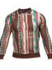 Prestige Prestige L/S Coogi Pattern Polo Sweater