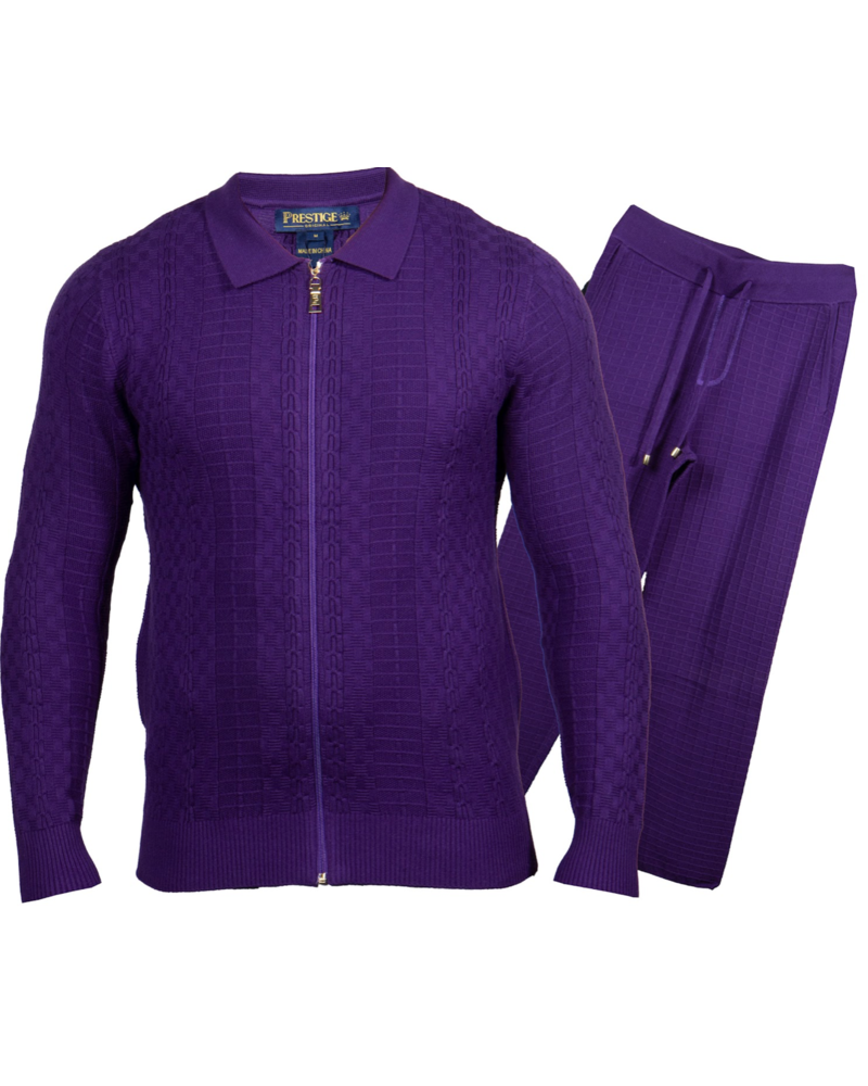 Prestige Prestige L/S Textured Knit Jogger