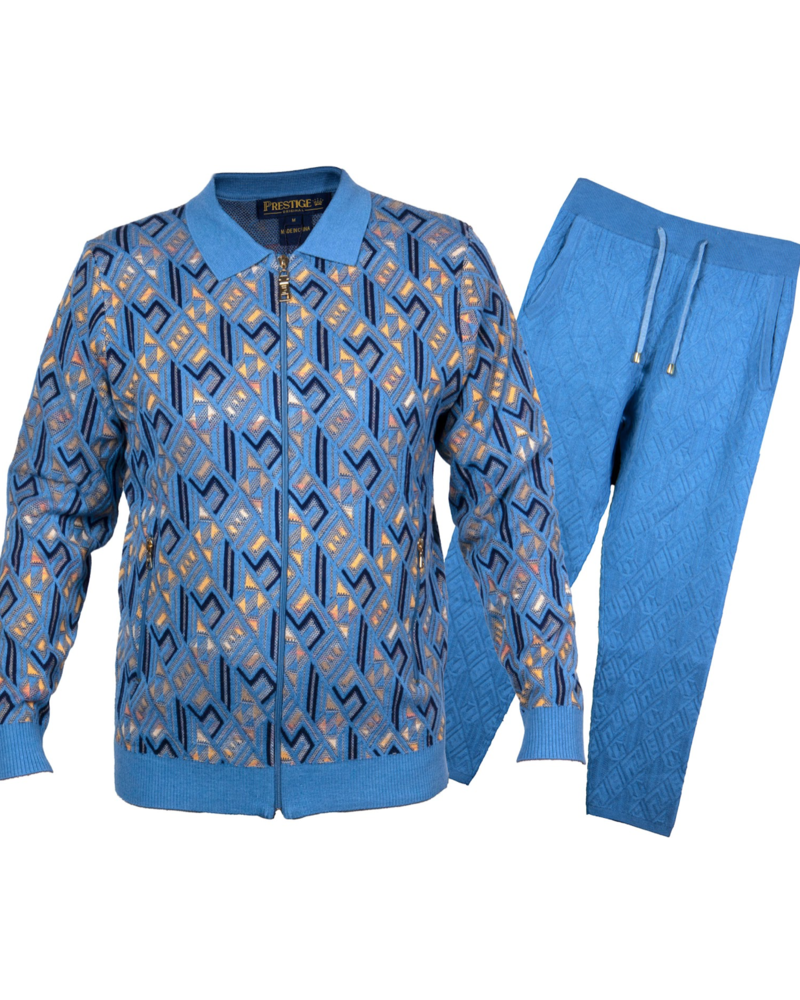 Prestige Prestige Geometric Knitted Jogger