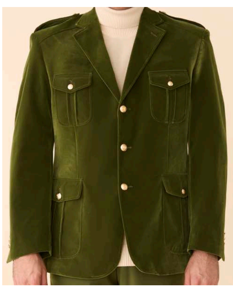 Inserch Inserch Velvet Blazer W/Epp