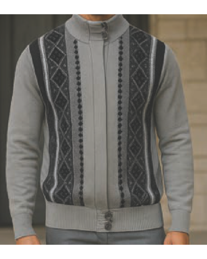 Silversilk Silversilk Hidden Zip Sweater