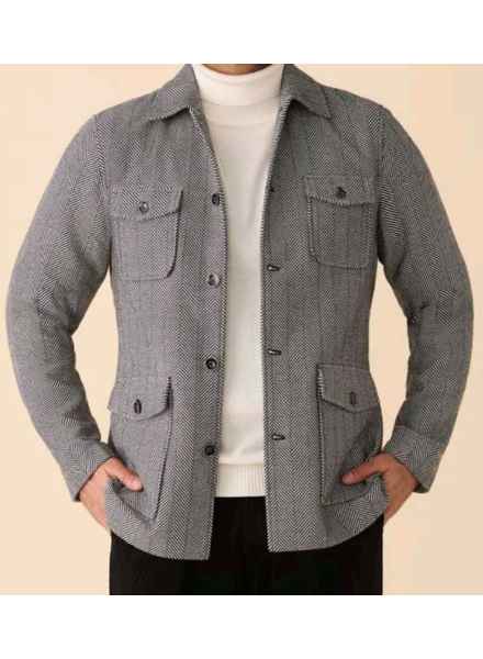 Inserch Inserch Harringbone 4 Pocket Jacket