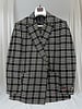 Manzini Manzini Buckle Plaid Blazer