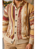 Silversilk Silversilk Coogi Button Up Sweater