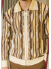 Silversilk Silversilk Coogi Full Zip Sweater