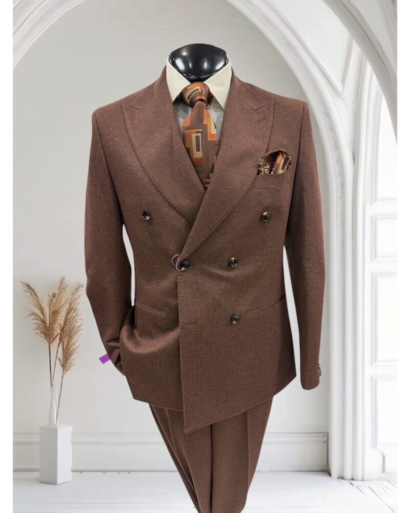 Canuti Canuti D/B Cord Flannel Suit