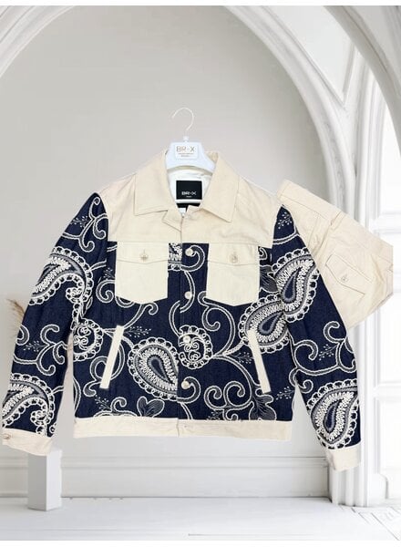 Cigar Cigar Trucker Jacket Denim Cord Set