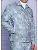 Manzini Distressed Faux Leather Jacket & Pant Set