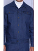 Manzini Denim Jacket & Pant Set