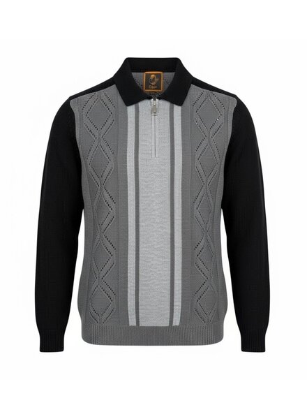 Cigar Cigar Knitted Button Down Sweater