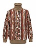 Cigar Cigar Coogi Pattern Turtle Neck Sweater