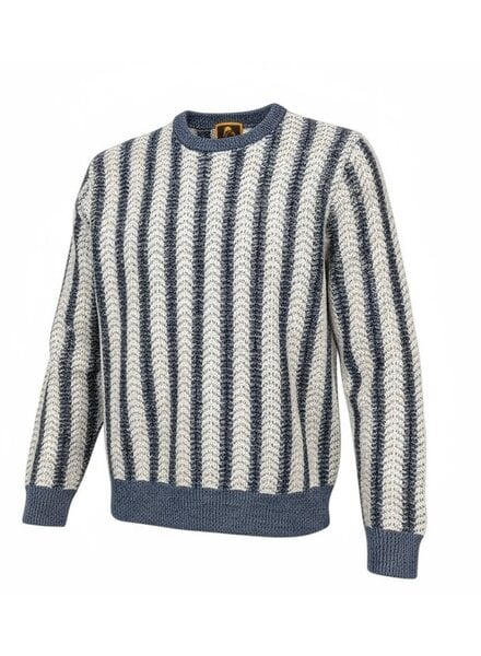 Cigar Cigar Chevron Crew Neck Sweater