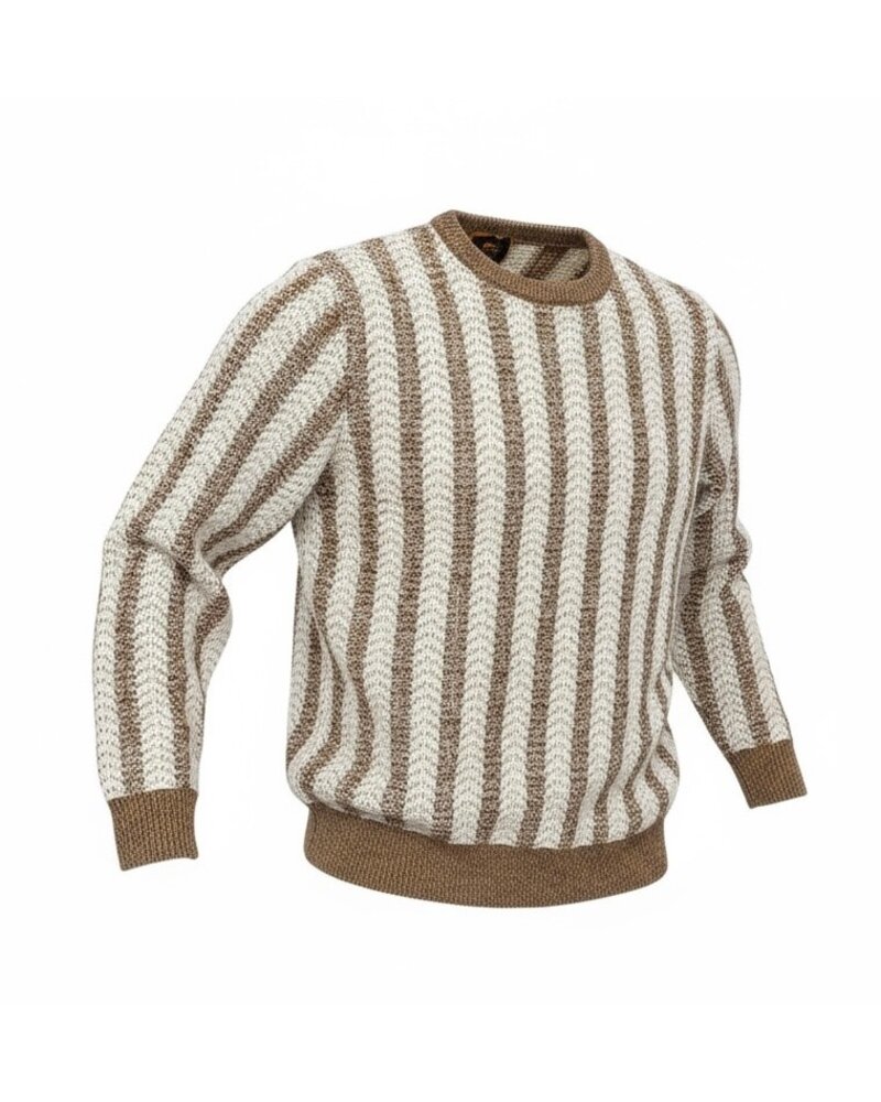 Cigar Cigar Chevron Crew Neck Sweater