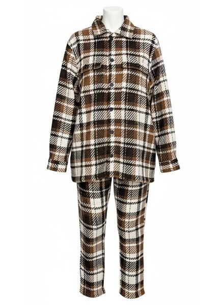 Lanzzino Lanzzino Tartan Plaid Wool Set