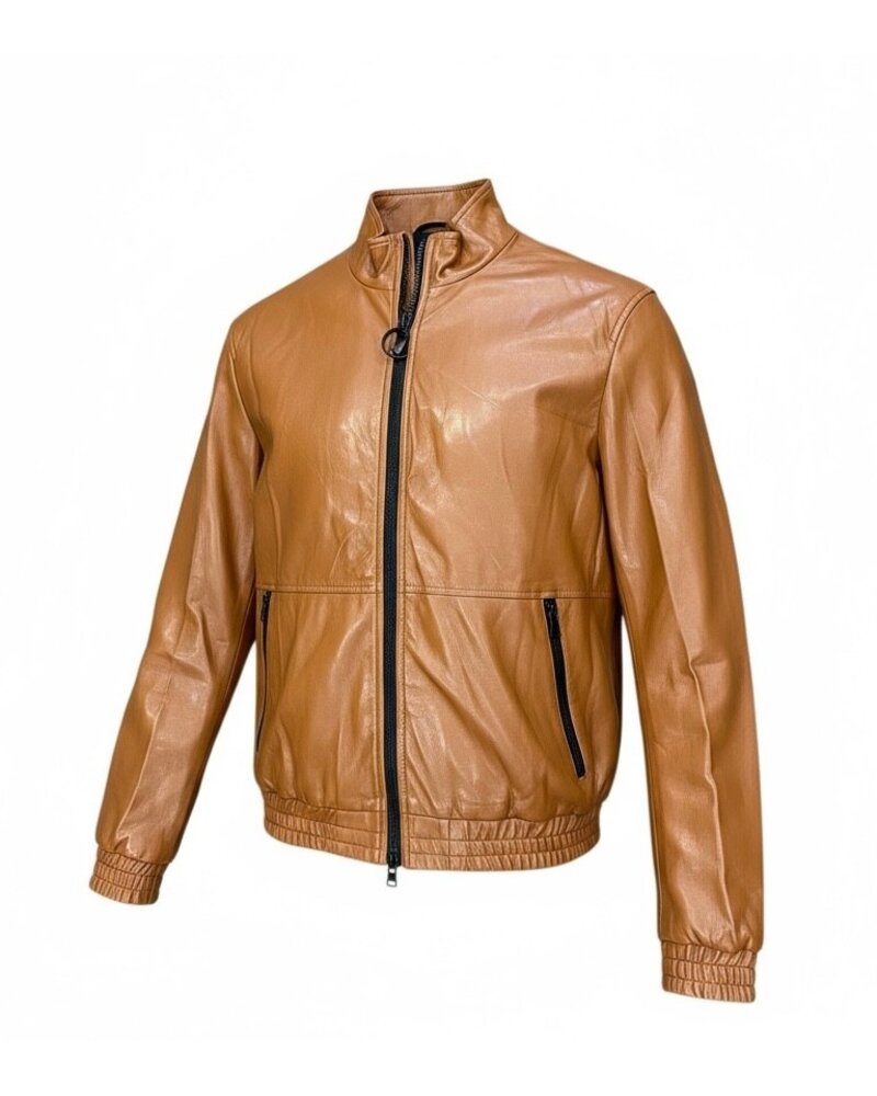 Cigar Cigar Pleather Bomber Jacket & Pant Set