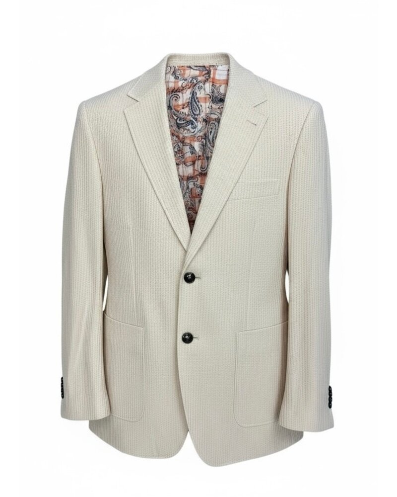 Cigar Cigar 2B Patch Pocket Knit Blazer