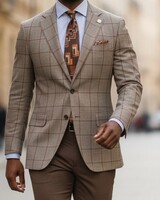 Tiglio Tiglio Window Paine Blazer