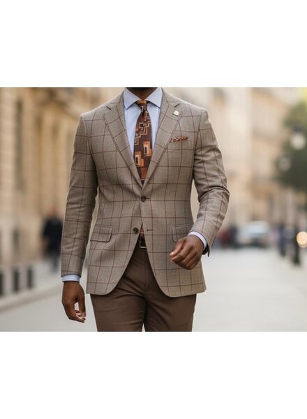 Tiglio Tiglio Window Paine Blazer