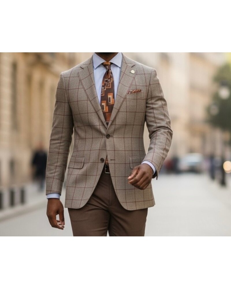 Tiglio Tiglio Window Paine Blazer