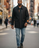 Enzo Enzo Bomber Wool Jacket
