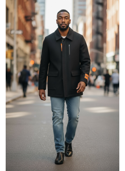 Enzo Enzo Bomber Wool Jacket