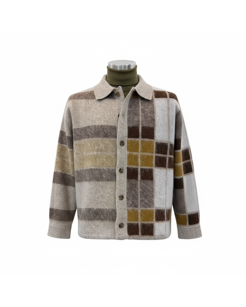 Lanzzino Lanzzino Wool Button Down Sweater