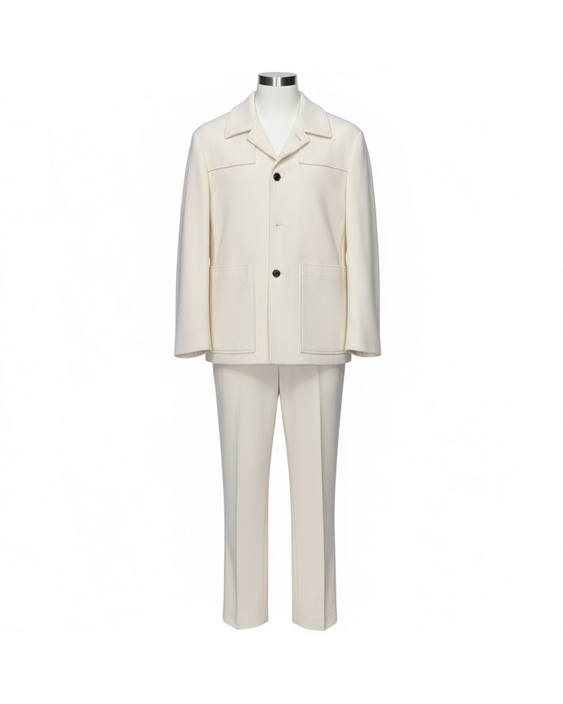 Cigar Cigar Knitted Jacket & Pant Set