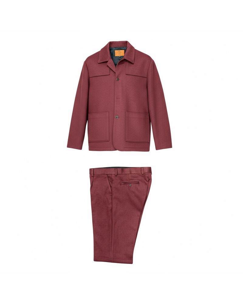 Cigar Cigar Knitted Jacket & Pant Set