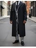 Full Length Wool Gaberdine Coat