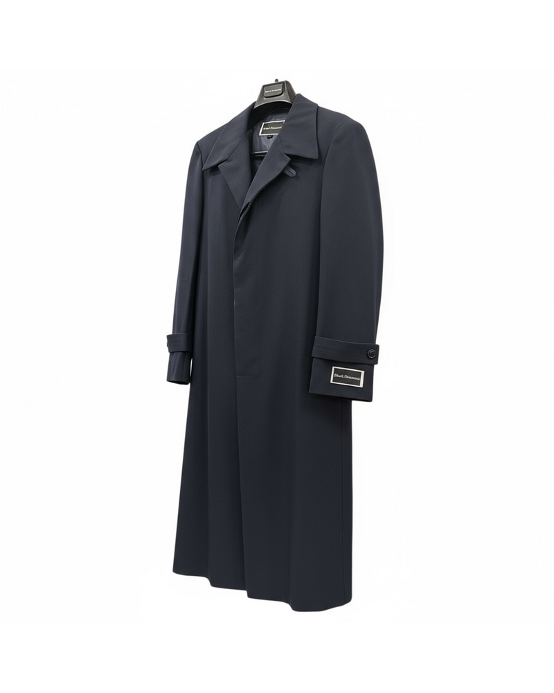 Full Length Wool Gaberdine Coat