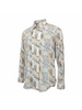 Johnny Q L/S Crinkle Printed Shirt