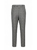 Mazari 2B Peak Lapel Window Pane Solid Velvet Vest