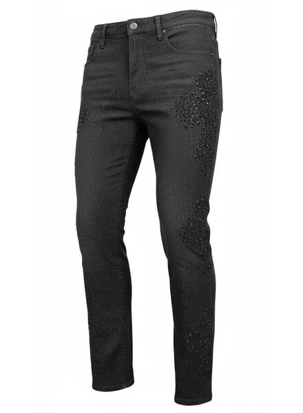 Barocco Sanctum Cross Stone Denim Jean