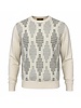 Cigar Cigar L/S Crew Neck Dash Stripe Sweater