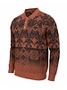Prestige Prestige L/S Jacquard Polo Sweater